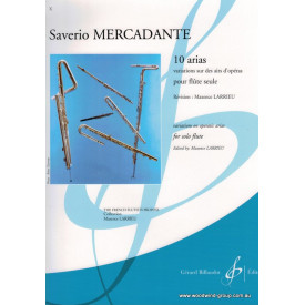 Mercadante, S. 10 Arias Variations Sur Des Airs D'Operas (Billaudot)